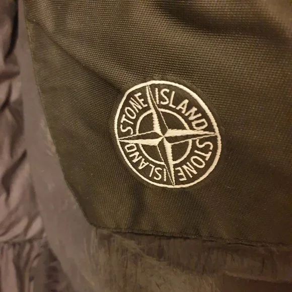 Stone Island Crinkle Reps Down Jacket ‘Black’ - Picture 7 of 11